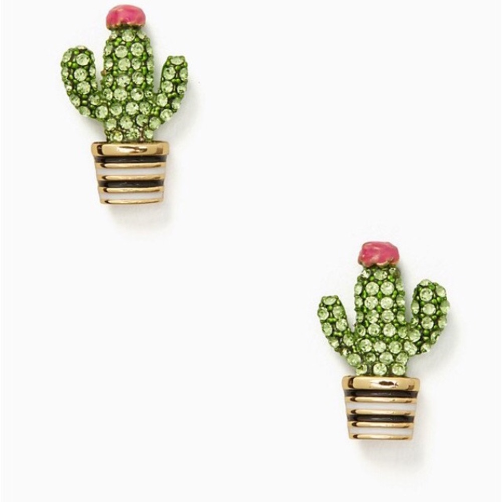 Kate Spade cactus earrings